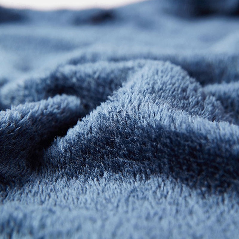 Men's Winter Jacket Fleece Jacket Casual Jacket Vacation Daily Thermal Warm Pocket Fleece Fall & Winter Plain Fashion Streetwear Stand Collar Regular Black Dark Blue Dark Gray Jacket4