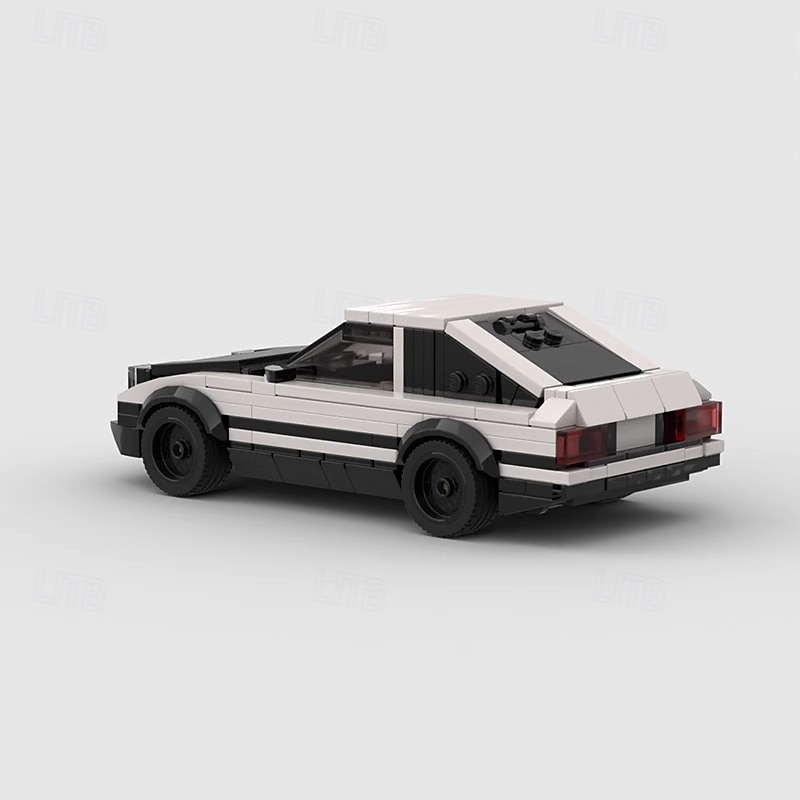 331pcs AE86 Racing Car Model Building Block Toys - Classic MOC Educational Gift for Kids Halloween/Thanksgiving Day/Christmas gift Halloween/Thanksgiving Day/Christmas gift Easter Gift2