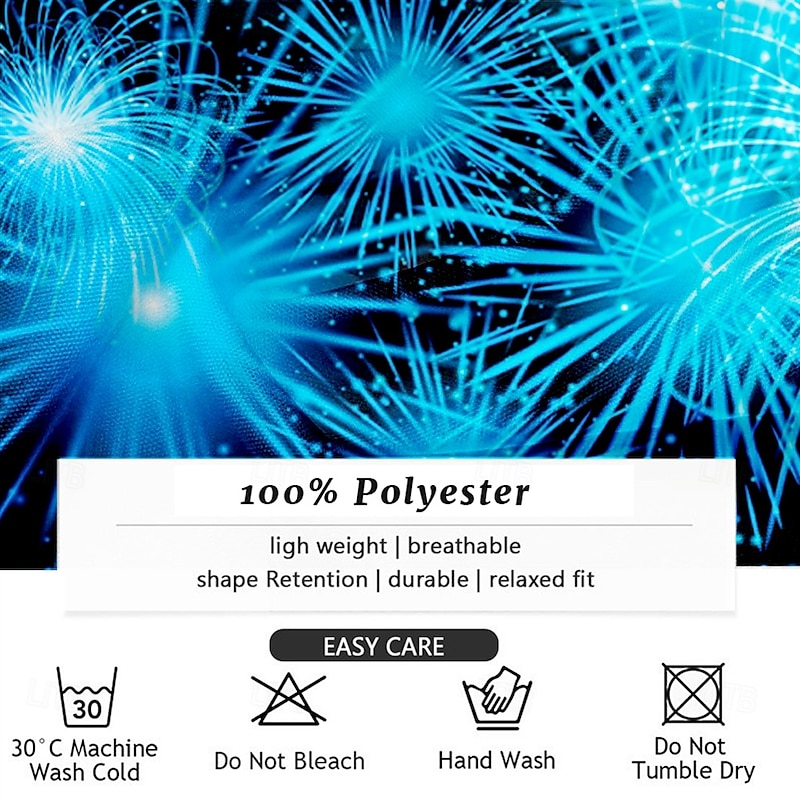 New Year Men's Letter & Number Shirt Long Sleeve Casual Party Daily Spring Fall Winter Turndown Pocket Red Blue Purple Green3