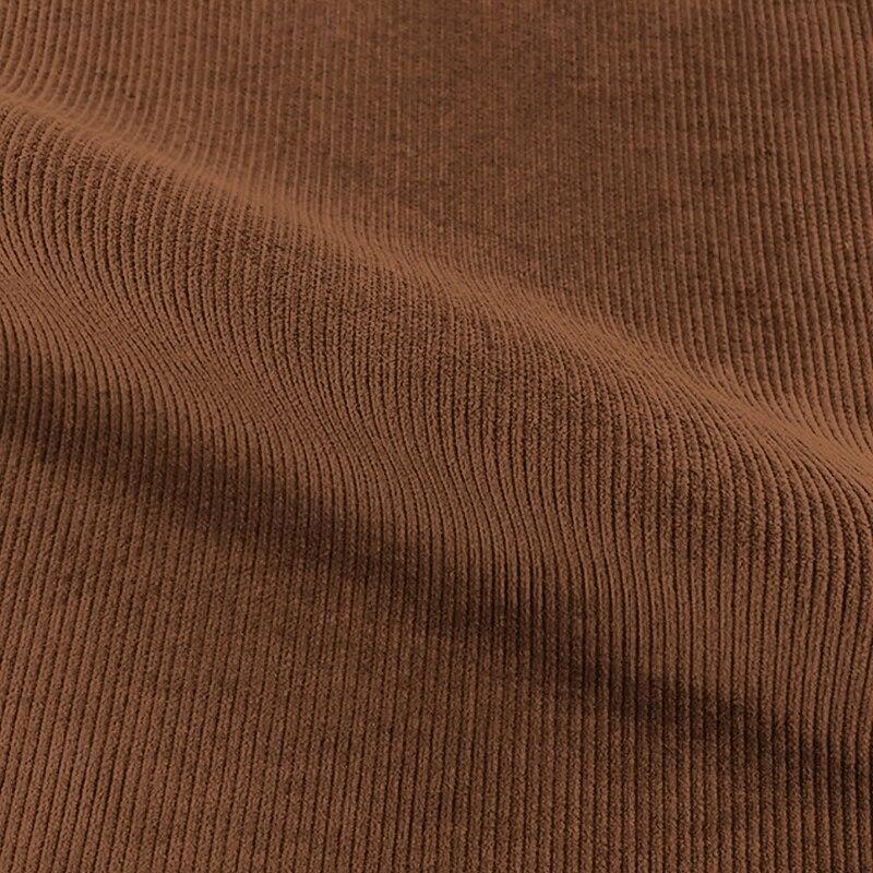 Men's Cowboy Corduroy Shirt Shirt Jacket Overshirt Long Sleeve Vintage Fashion Casual Outdoor Street Dailywear Fall & Winter Turndown Collared Shirts Buttons 3D Print 2 Pockets 1pc Brown3