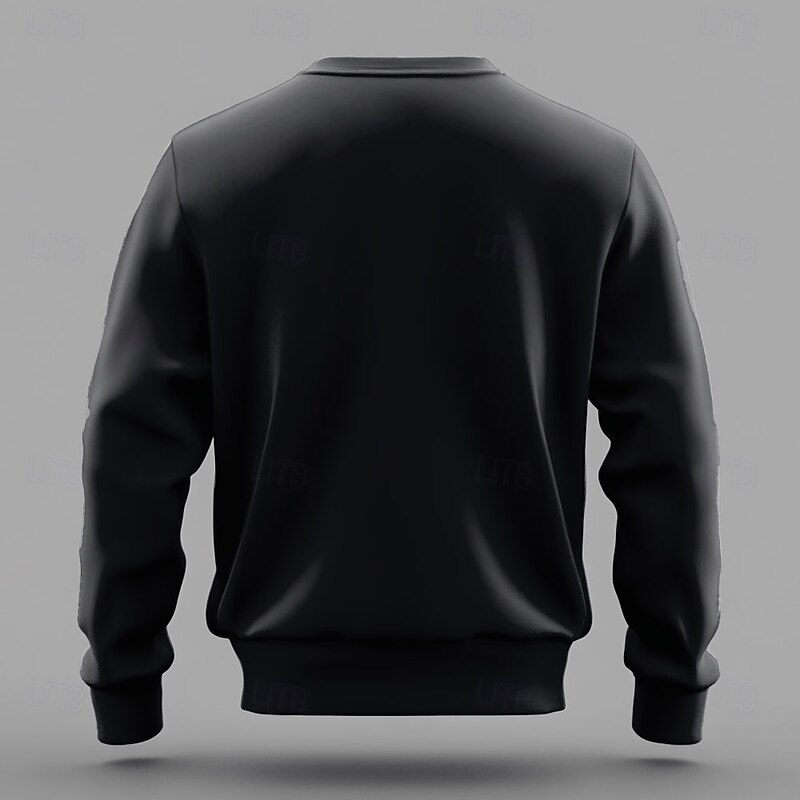 Men's Unisex Animal Lion Sweatshirt Sweatshirt Long Sleeve Sweatshirt Crew Neck Fashion Daily Holiday 3D Printing Holiday Going out Crewneck 3D Print Winter Spring &  Fall2