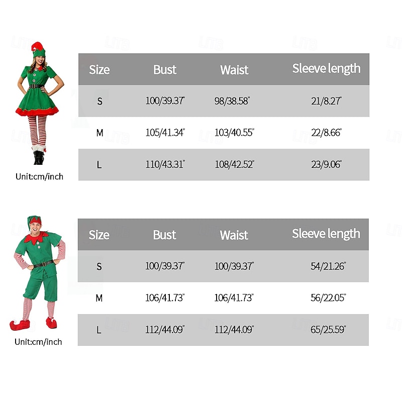 Santa Claus Elf Mrs.Claus Outfits Christmas Hat Fancy Christmas Dress Men's Women's Boys' Girls' Christmas Adults Kid's Christmas Carnival Christmas Eve Christmas Party Top Dress Pants Hat2
