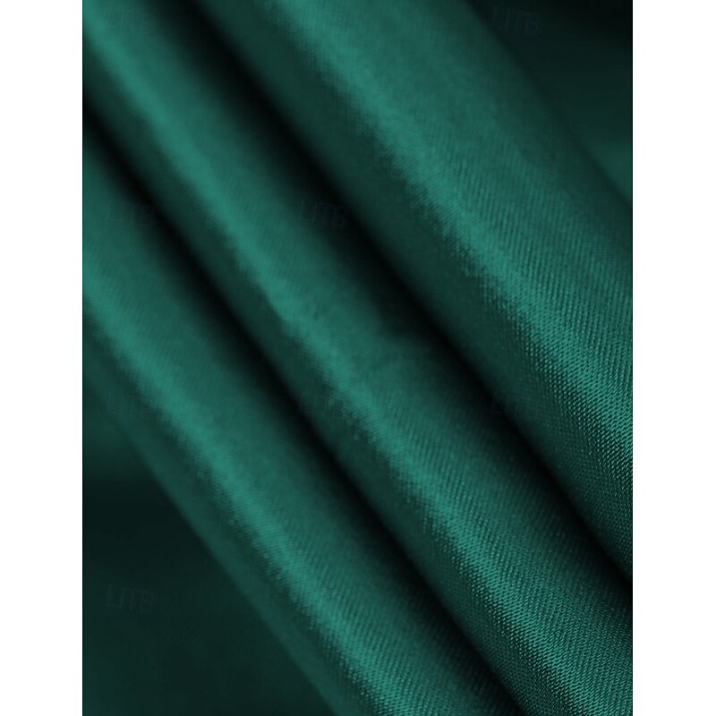 Men's Shirt Satin Shirt Casual Shirt Button Up Shirt Plain Wedding Vacation Light Blue Black White Burgundy Long Sleeve Collar Winter Spring &  Fall Clothing Apparel4