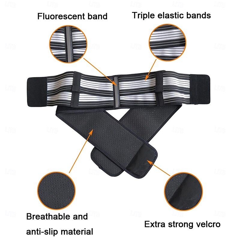 Sciatica Belt, Sacroiliac Hip Band for Men Women - Sciatic, Lower Back, Si Joint, Pelvic pain Relief Regular4