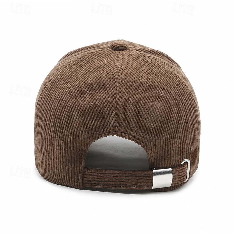 Men's Baseball Cap Sun Hat Trucker Hat Red Dark Navy Polyester Adjustable Fashion Daily Wear Festival Pattern Embroidered Outdoor Casual / Daily