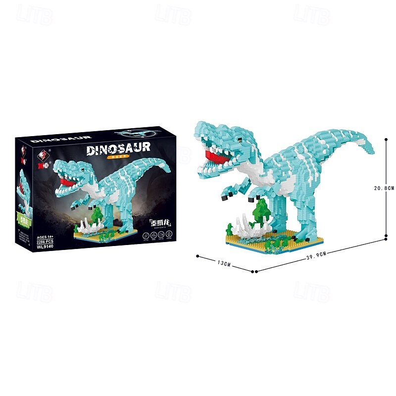Jurassic Dinosaur Micro Building Blocks 2286pcs Baryonyx DIY Mini Diamond Blocks Bricks Toy Dinosaur for Boys Age 8-12 9 10 11 12 13 14 15 16 Teens Adults4