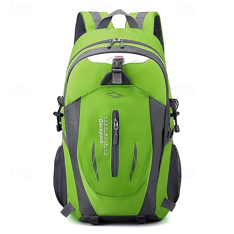 20-35 L Daypack Rucksack Zipper Multi Pocket Wearable Durable Outdoor Hiking Camping Military Nylon Black Red Blue4