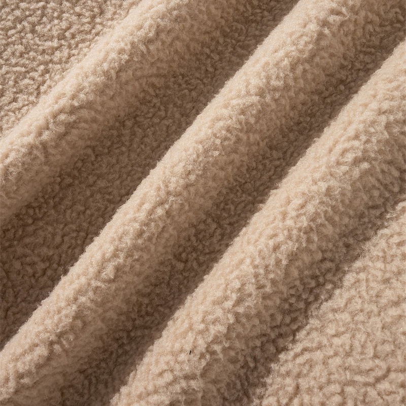 Men's Hiking Jacket Hiking Fleece Jacket Winter Outdoor Thermal Warm Fleece Lining Fleece Jackets Full Zip Climbing Camping / Hiking / Caving Traveling Black Light Grey Khaki Dark Blue2