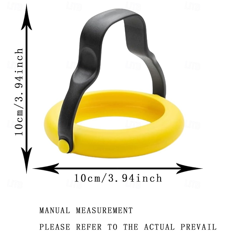 Silicone Egg Rings for Frying, Lightweight Silicone Egg Mold, Premium Fried Egg Rings for Nonstick Frying, Egg Rings for Egg Mcmuffins, for Breakfast Sandwich Fried Eggs, Perfectly Shaped Egg Cooker3