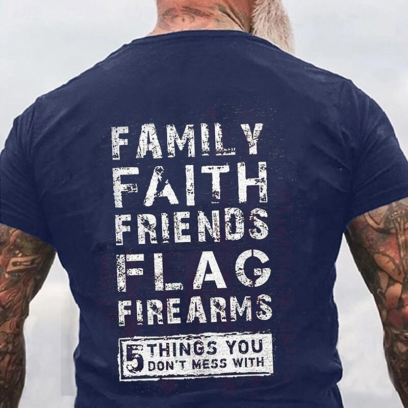 Men's Family Funny Slang T Shirt Short Sleeve T shirt 3D Print Crew Neck Shirt Fashion Athleisure Street Sports Outdoor Daily Black Blue Summer Spring Clothing Apparel S M L XL XXL XXXL2