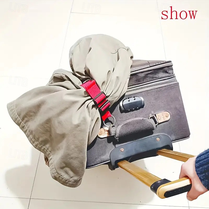 Garment Fastening Straps Backpack Straps Luggage Straps Portable Backpack Expandable Straps For Outdoor Sports And Travelling2