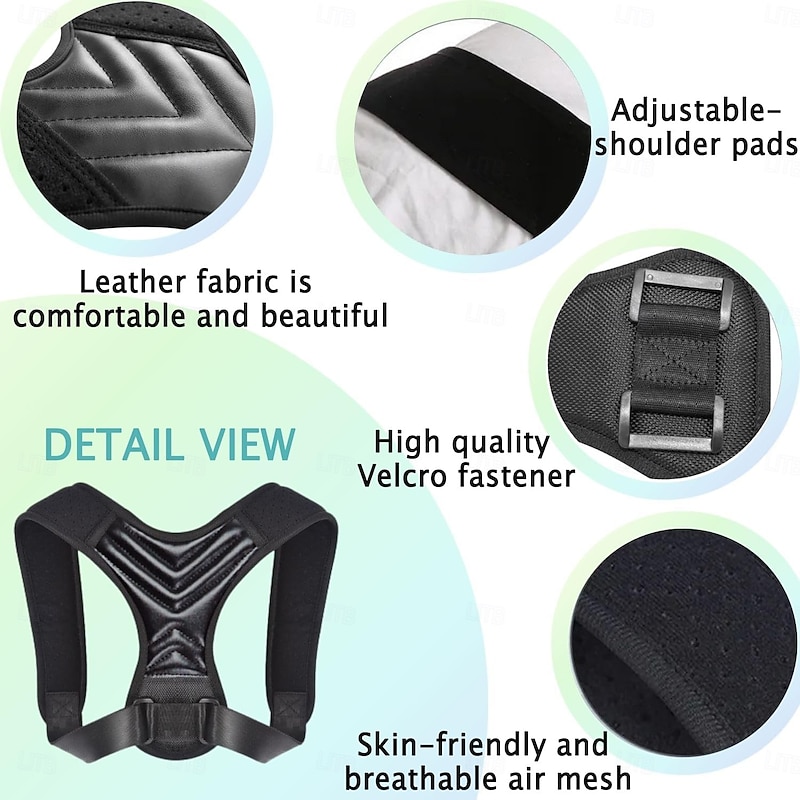 Posture Corrector for Women  Men, Back Brace, Shoulder Brace, Back Brace for Lower Back Pain Women, Posture Corrector for Neck and Back Pain Relief4