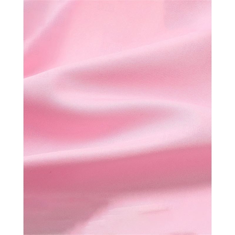 Men's Graduation Dress Pants Trousers Chinos Buttons Pocket Solid Color Comfort Formal Party Work Fashion Classic Style Coral Pink Yellow Micro-elastic3