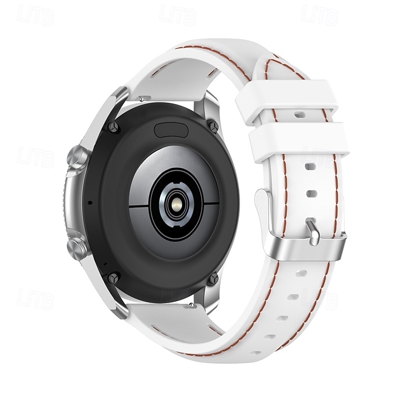 Watch Band for Samsung Galaxy Watch 3 45mm Silicone Replacement  Strap Adjustable Sport Band Wristband3
