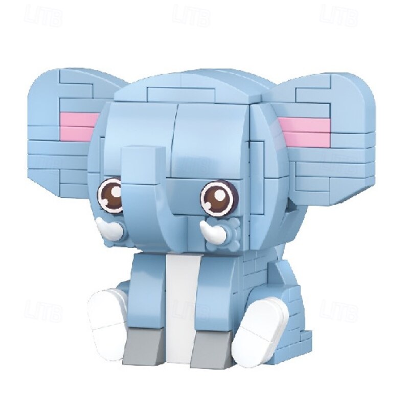 8PCS Party Favors for Kids Goodie Bags Mini Building Blocks Animal World Tiger Building Blocks SetBuilding Sets Stem Toys for Birthday Party GiftGoodie Bags PrizeCake Topper2