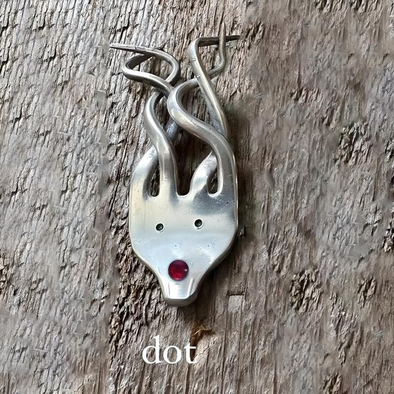 Funny Fork Reindeer Ornament, Christmas Tree Decoration Xmas Gift2