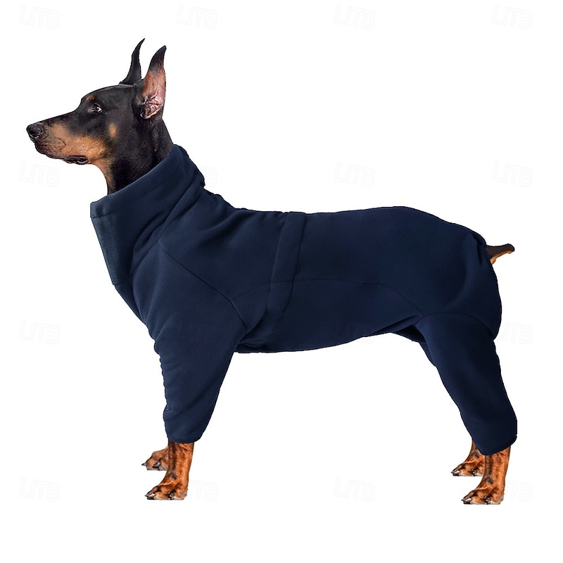 Dog Winter Coat Dog Fleece Hoodie Dog Vest Windproof Cold Weather Dog Clothes Pet Apparel for Small Medium Large Dogs3