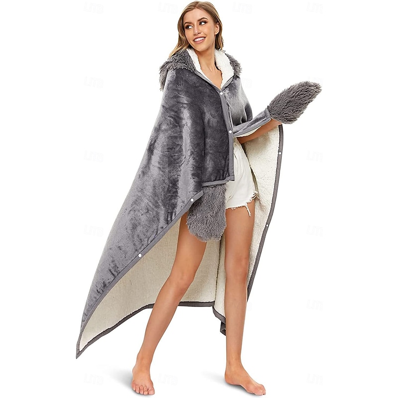 Adults' Character Bathrobe Nightwear Wearable Blanket Cartoon Onesie Pajamas Kigurumi Pajamas Cute For Men and Women Carnival Masquerade Cartoon4