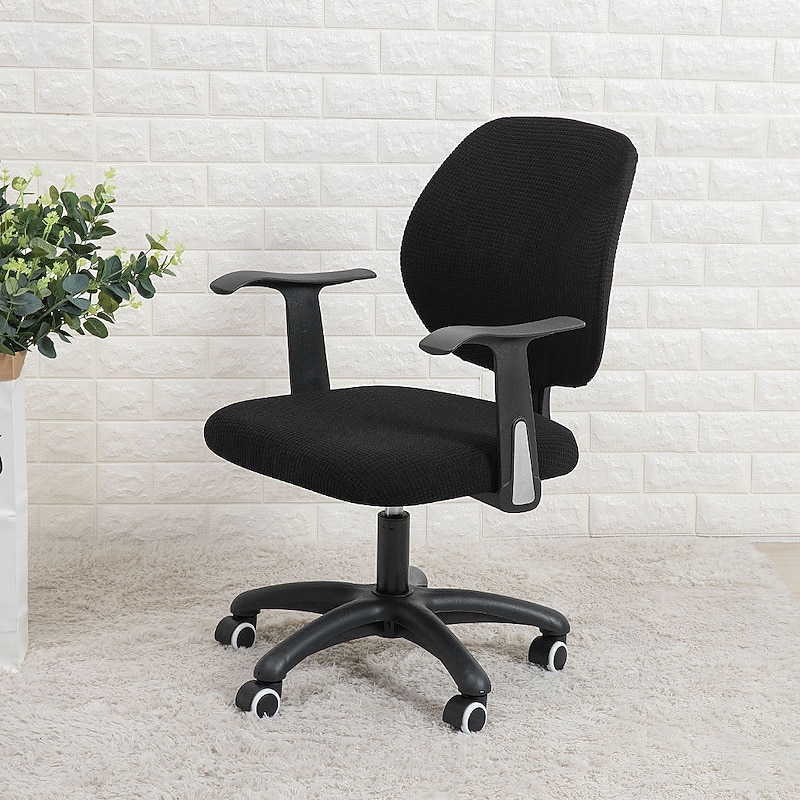 Office Chair Cover Stretchy and Durable Slipcover Perfect for Protecting and Refreshing Your Office Chair Adds Comfort and Style to Your Workspace Decor