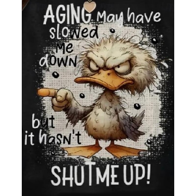 Women's T Shirt Letter Casual  Regular Tops Daily Print Black White Yellow Spring Fall3