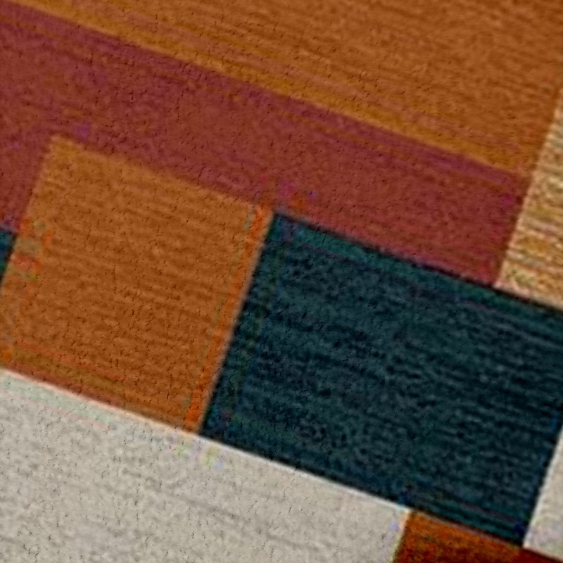 Men's Geometric Shirt Jacket Overshirt Long Sleeve Casual Outdoor Vacation Fall Winter Turndown Button Up Orange3