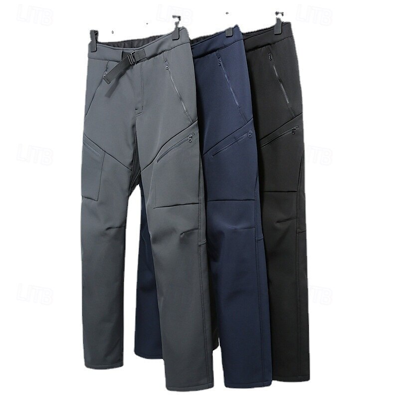 Men's Combat Pants Cargo Pants Tactical Pants Military Winter Outdoor Regular Fit Waterproof Quick Dry Breathable Pants / Trousers Dark Grey Black Hunting Climbing Camping / Hiking / Caving S M L XL2
