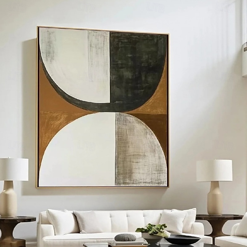 Abstract Brown Oil Painting on Canvas handmade Abstract  Modern Hand Painting Wall Art hand Painted modern stone painting On Canvas painting abstract painting2