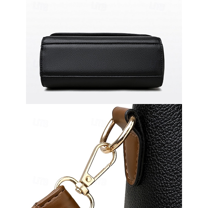 Women's Classic Flap Shoulder Bag with Adjustable Strap - Stylish and Versatile Perfect for Work or Casual Outfits4