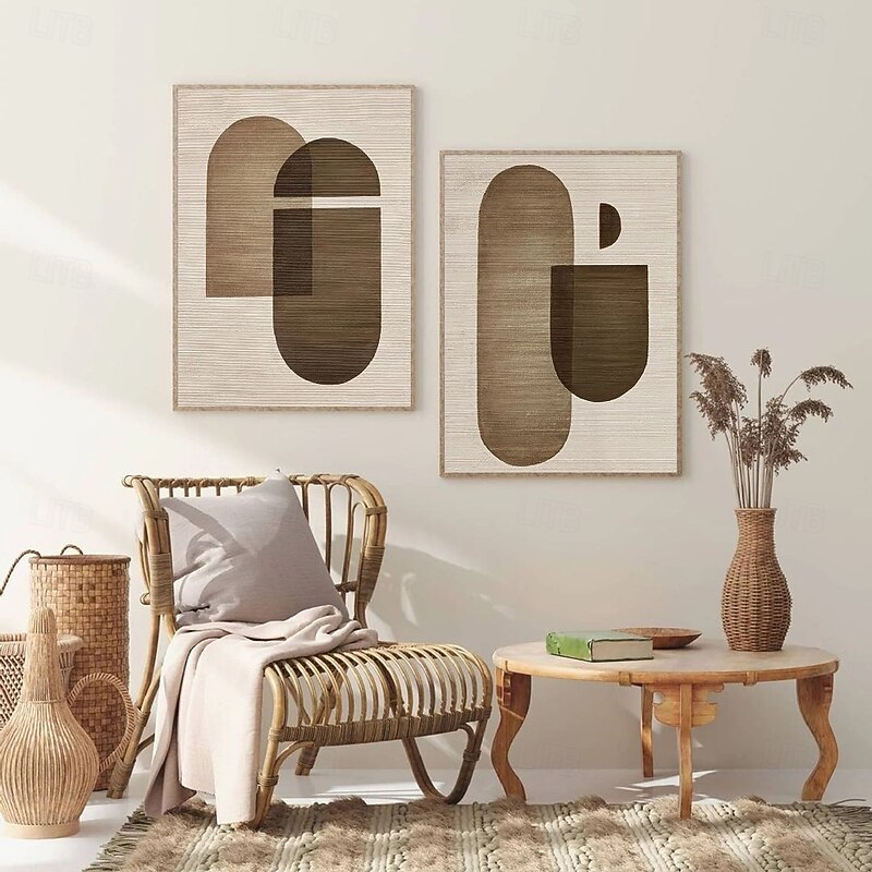 Wabi sabi handmade Set Of 2 Beige Painting Set Of 2 Beige Minimalist Painting Beige and white Minimalist Painting Set Of 2 Beige grey painting wall art oil painting3