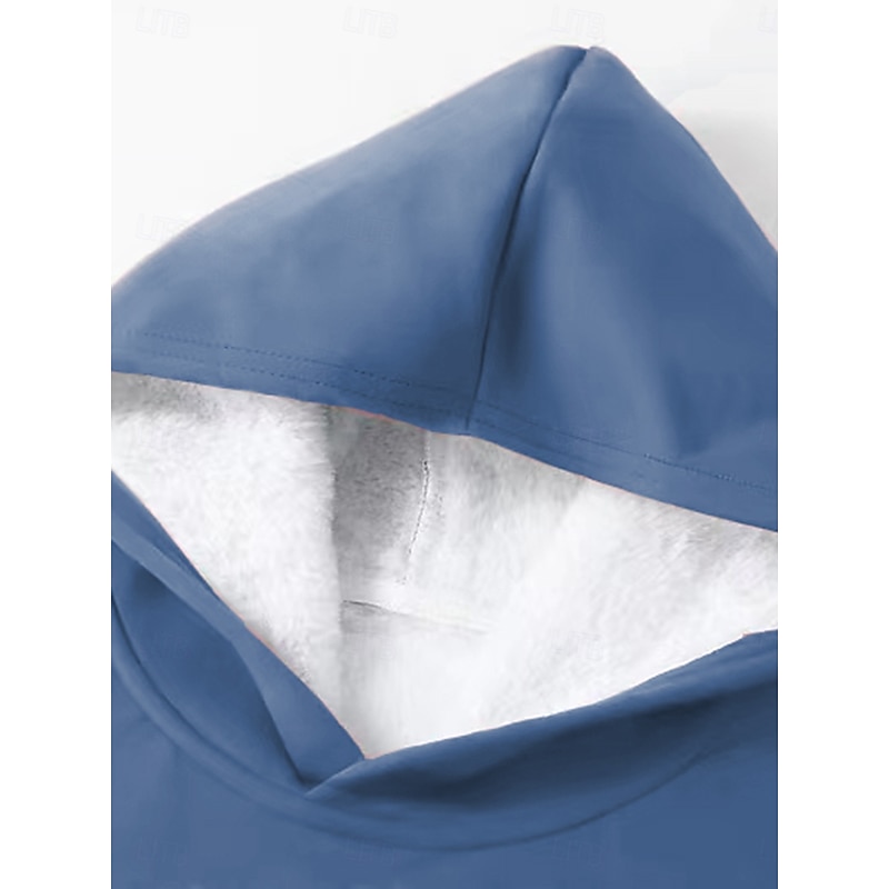 Women's 2 Pieces Fluffy Pyjama Set Long Sleeve Top and Pant Text Print Comfort Casual Home Wear Drawstring Solid Cozy Winter3