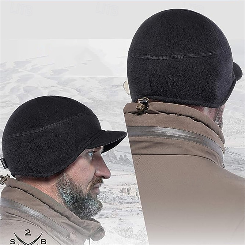 Hiking Cap Balaclava Thermal Warm Windproof Comfortable Winter Autumn / Fall Men's Fishing Activity3