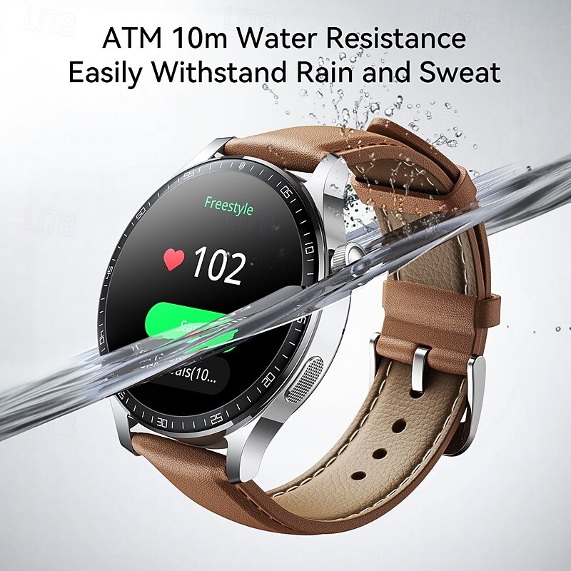 Joyroom JR-FC2 Pro Smart Watch 1.46 inch Smartwatch Fitness Running Watch Bluetooth Pedometer Activity Tracker Sleep Tracker Compatible with Android iOS Women Men Long Standby Hands-Free Calls4