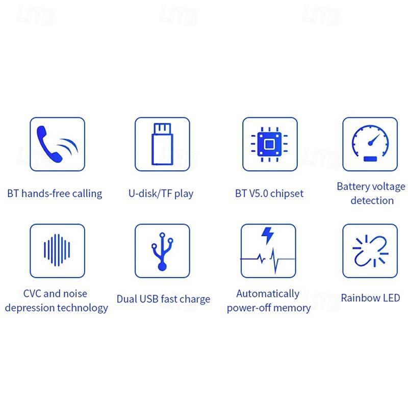 Car Accessories BC49A Car FM Stereo Transmitter MP3 Audio Music Stereo Adapter Car USB Ports QC3.0 Fast Charger2