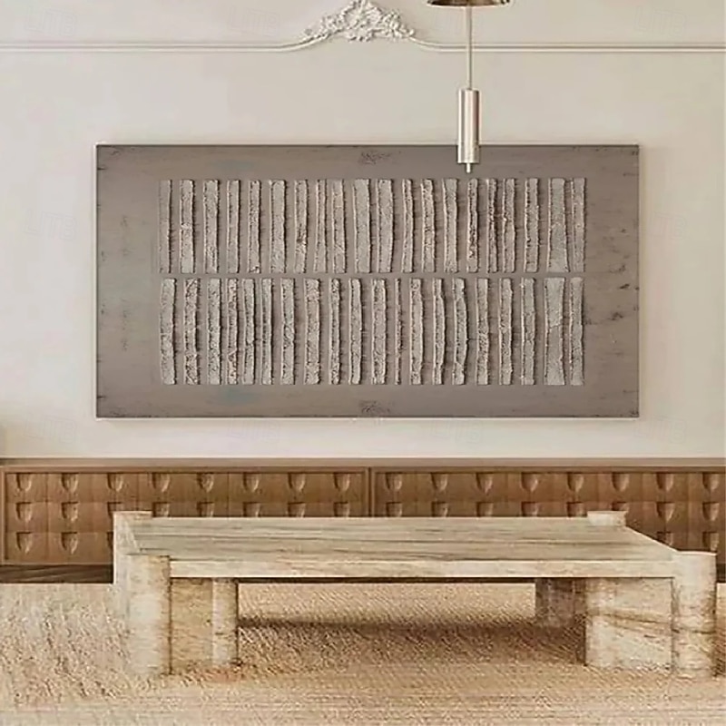 Large Abstract Canvas painting hand painted Gray Minimalist Abstract Painting Nordic Abstract Painting for  Living Room Brown Wabi-Sabi Paintings Brown Abstract Painting Medieval Brown Oil Paintings2