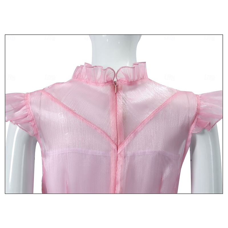 Witch Glinda Elphaba Dress Outfits Costume Walpurgis Night Movie TV Theme Costumes Movie Cosplay for Women's Adults' Halloween Carnival Mardi Gras Performance Party Stage4