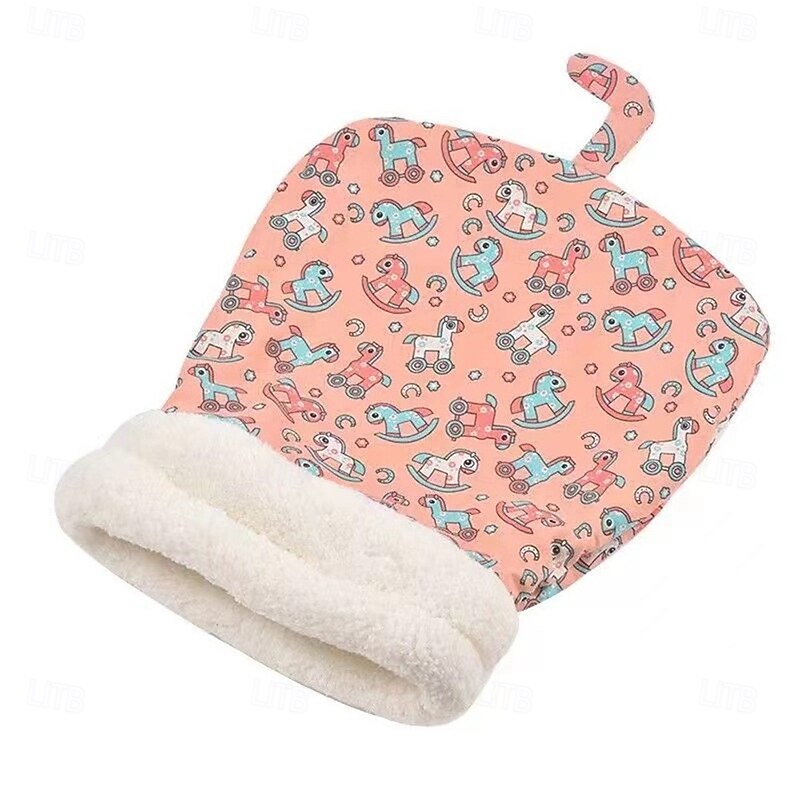 Cat Cat Beds Pet Sleeping Nest Cute Fabric Plush Fabric for Large Medium Small Dogs and Cats4