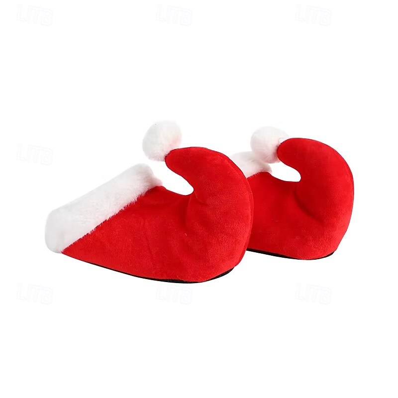 Santa Claus Slippers Men's Women's Warm Novelty Funny Adults Christmas Christmas Eve Christmas Shoes3