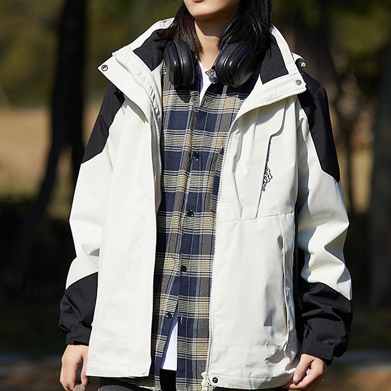 Women's Softshell Jacket Hiking Jacket Outdoor Windproof Water Resistant Lightweight Jacket Windbreaker Jacket Traveling Black Ivory Yellow Pink Red2