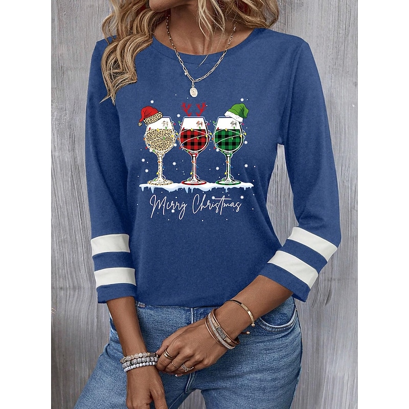 Women's Holiday Sweater V-neck Lights Pattern Long Sleeve Casual Comfort Fit Festive Winter Apparel Knit Jumper Black Multicolor Plus Size2
