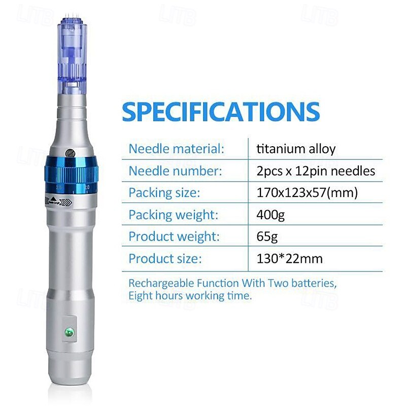 Wireless Dr Pen Ultima A6 Electric Derma Stamp Rechargeble Dermapen Microneedling For Skin Care Semi Permanent Tattoo Salon Beauty Device4