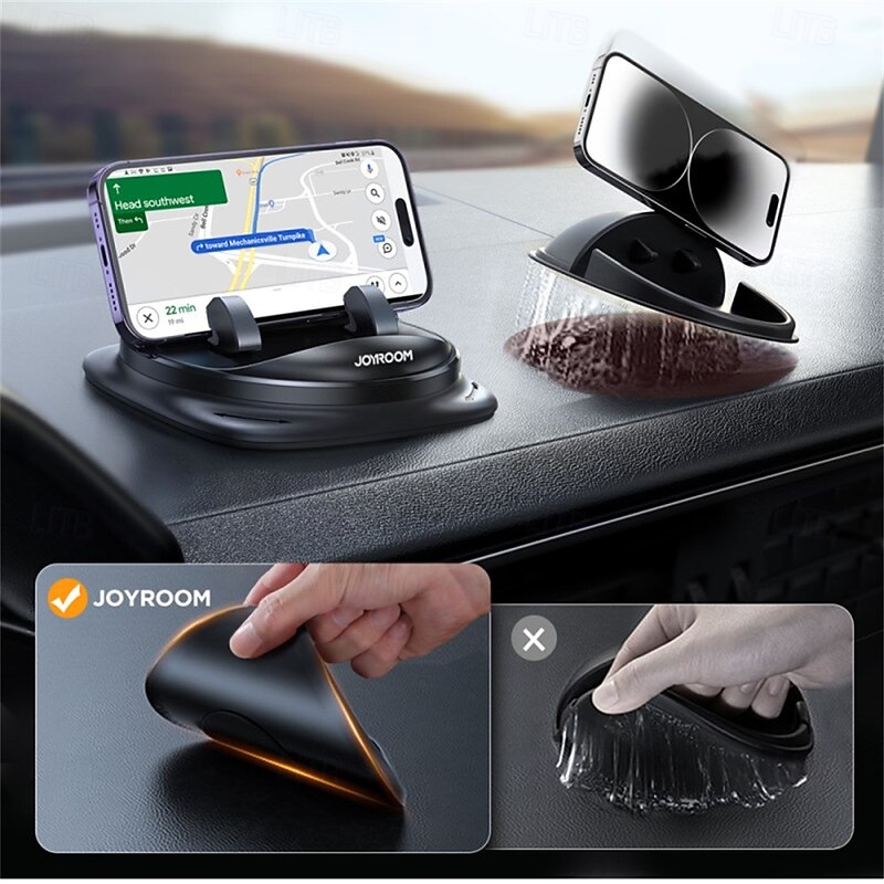 Dashboard Phone Holder Rotatable Phone Holder for Car Dashboard Compatible with All Mobile Phone Phone Accessory3