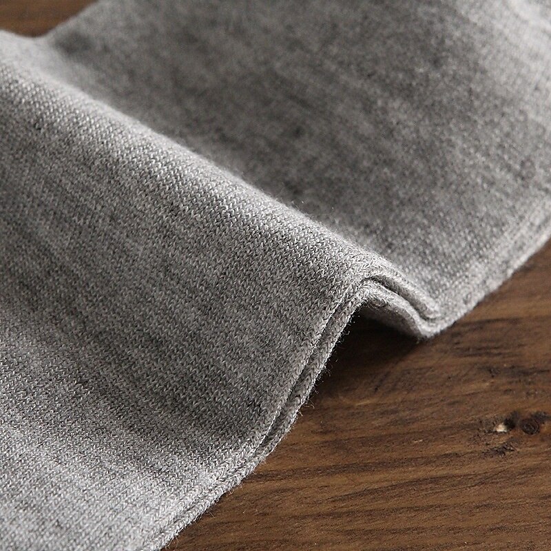 Men's 10 Pairs Multi Packs Socks Crew Socks Running Socks Casual Socks Black White Color Solid / Plain Color Sports & Outdoor Daily Vacation Basic Medium Spring Fall Fashion Casual3