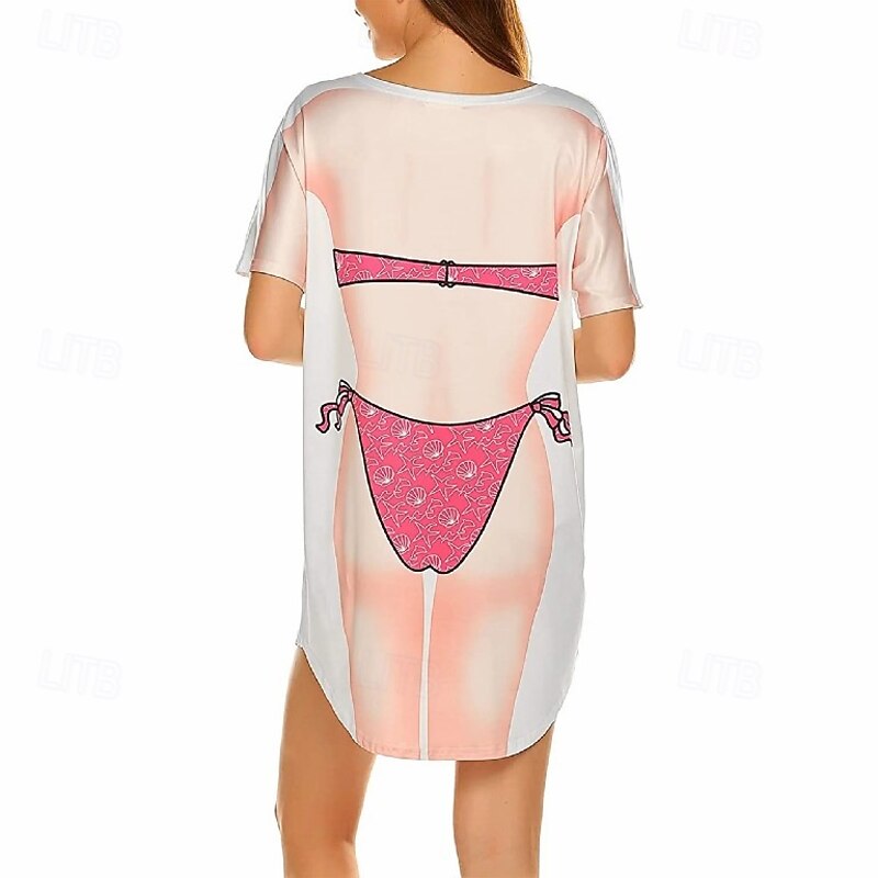 Women's Body Bikini Cover-Ups 3D Graphic For Women's Adults' Saint Patrick's Day 3D Print Party4