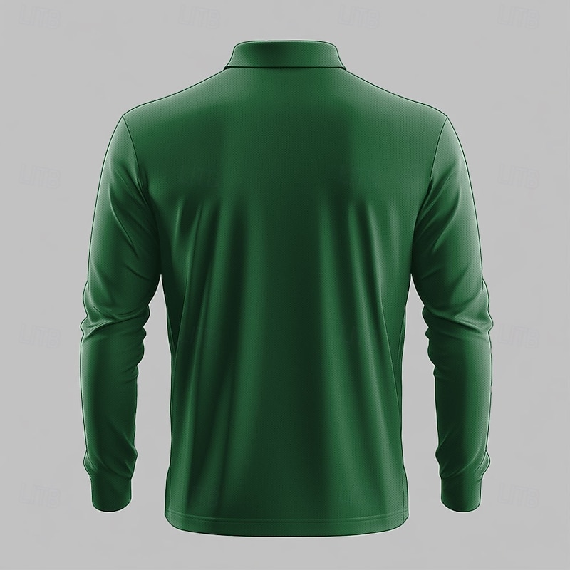 Men's Letter Printed Oktoberfest Beer Zip Polo Shirts Golf Shirt Long Sleeve Polo Shirts Collared Shirts Vintage Casual Outdoor Street Dailywear 3D Print Quarter Zip Polo Spring Fall & Winter Black2