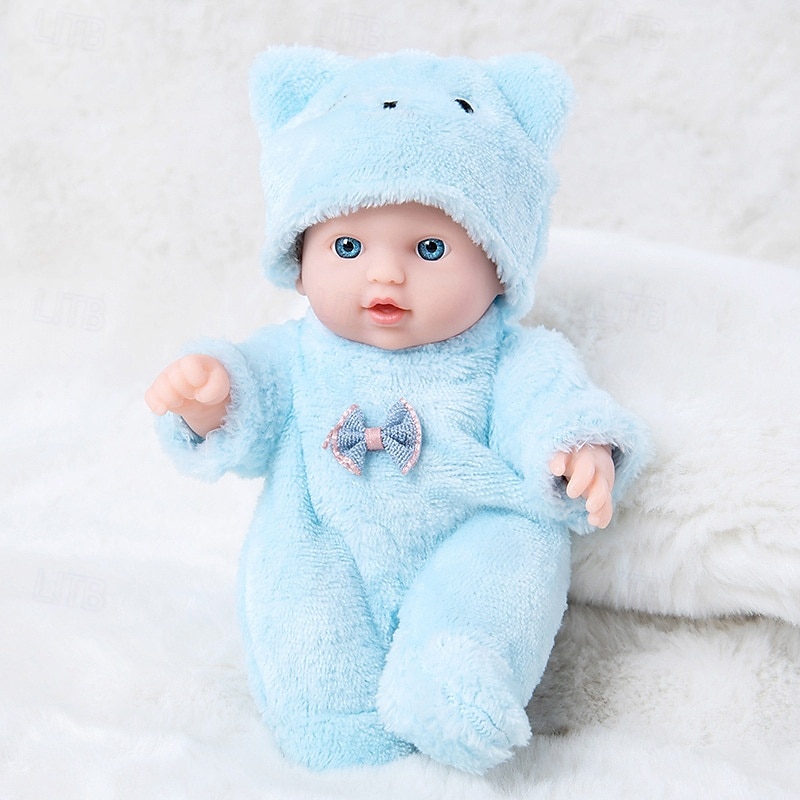 Realistic Reborn Baby Doll Clothes 8 inch Outfits Clothing Set Accessories Suitable for Reborn Babies and Newborns(WITHOUT DOLL)3