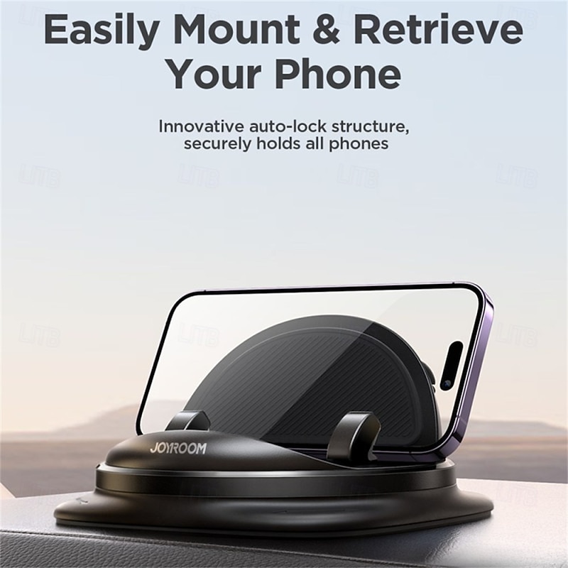 Dashboard Phone Holder Rotatable Phone Holder for Car Dashboard Compatible with All Mobile Phone Phone Accessory