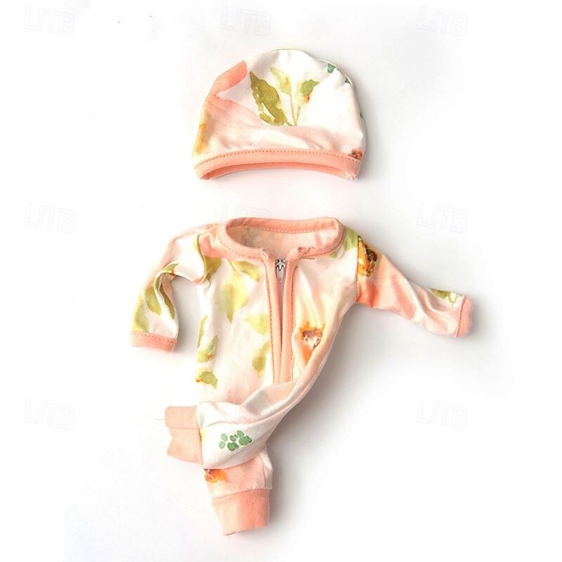 Realistic Reborn Baby Doll Clothes 10 inch Outfits Clothing Set Accessories Suitable for Reborn Babies and Newborns(WITHOUT DOLL)2