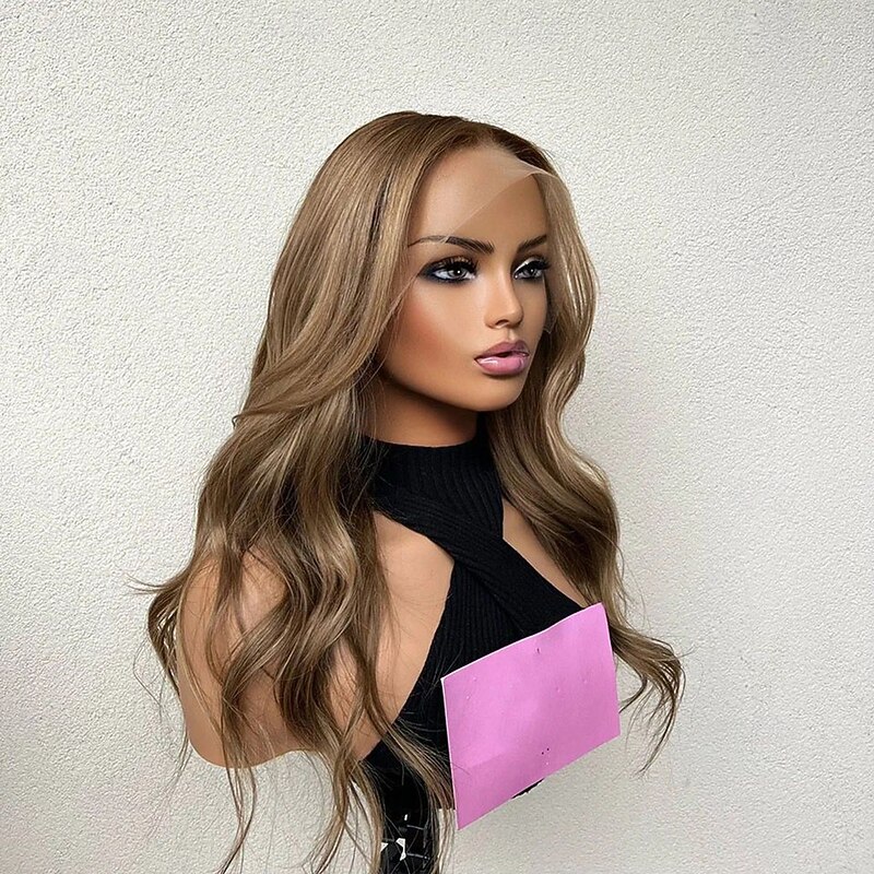 Vietnamese Human Hair 5x5 Glueless Lace Closure Wig Colored 13x4 Lace Front Wig with Baby Hair 100% Virgin Human Hair  Wigs For Women2