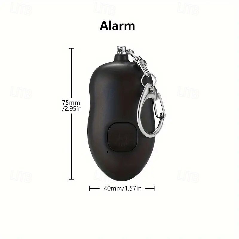 Self Alarm 130DB SOS Alarm Personal Safety Alarm Rechargeable Sos Panic Button LED Light Personal Safety & Protection4