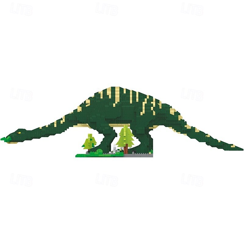 Jurassic Dinosaur Micro Building Blocks 2268pcs Tanystropheus DIY Mini Diamond Blocks Bricks Toy Dinosaur for Boys Age 8-12 9 10 11 12 13 14 15 16 Teens Adults3